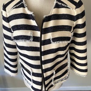 Halogen Striped Blazer NWOT! Fabulous! (8)